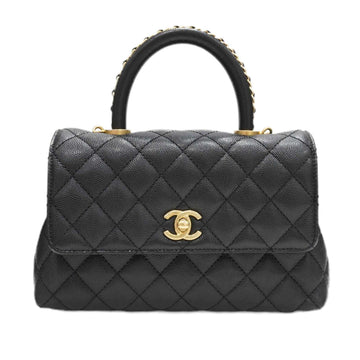 CHANEL Flap Bag 24 A92990 Handbag Black [G Matte Hardware] Caviar Skin Women's Men's