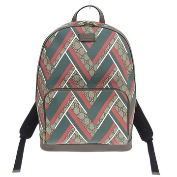 Gucci Men,Women PVC,Leather Backpack Brown