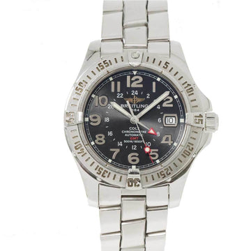 BREITLING Colt GMT A32350 Men's Watch Date Black Dial Automatic