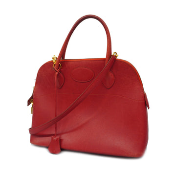 Hermes Bolide Bolide 31 Z Engraved Women's Courchevel Leather Handbag