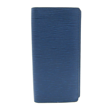 LOUIS VUITTON Epi Brazza Wallet M60616 Men's Epi Leather Long Wallet [bi-fold] Bleu Celeste