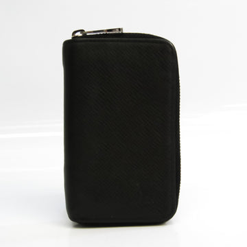 Louis Vuitton Taiga Zippy-coin-purse M30511 Men's Taiga Leather Coin Purse/coin Case Noir