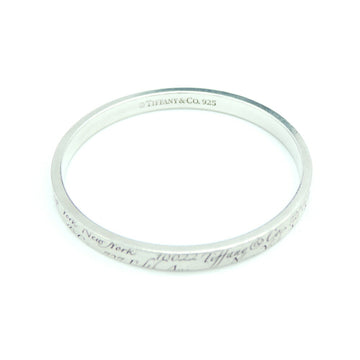 TIFFANY & Co.  Notes Narrow Bangle Bracelet Silver 925