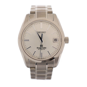 GRAND SEIKO Mechanical Watch SBGR059 9S65-00A0 Titanium Silver Automatic Winding Back Sketch Date