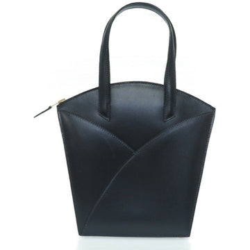 Hermes Cokers Box Calf Navy Handbag X engraved 0075HERMES