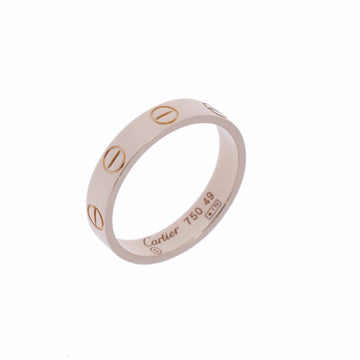 CARTIER Love Ring #49 No. 9 Women's K18 Pink Gold