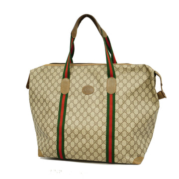 Gucci Boston Bag Sherry 89 19 012 GG Supreme Beige unisex