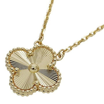 VAN CLEEF & ARPELS Alhambra Bronze,Yellow Gold Women's Necklace [Yellow]