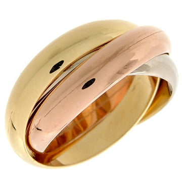 CARTIER #56 Trinity Men's Ring 750 Yellow Gold Size 16.5