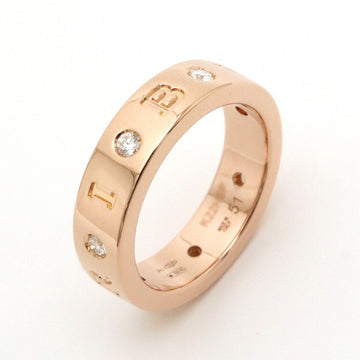 BVLGARI Bulgari  Roman Sorbet Ring K18PG Pink Gold Diamond 7PD #51 Daily size approx. 11 353963