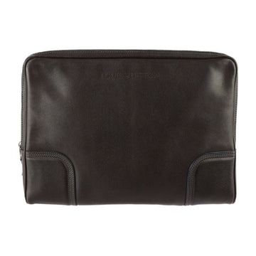 LOUIS VUITTON Porte Haud Nature Second Bag M95777 Leather Brown Clutch Computer Case Tablet Vuitton