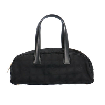 CHANEL Boston Bag New Handbag Nylon A15828 Black Ladies