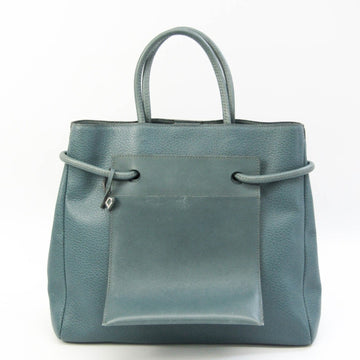 DELVAUX Women's Leather Handbag Blue