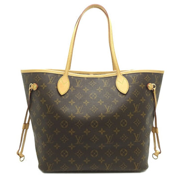 Louis Vuitton Neverfull MM Women's Tote Bag M40156 Monogram Brown