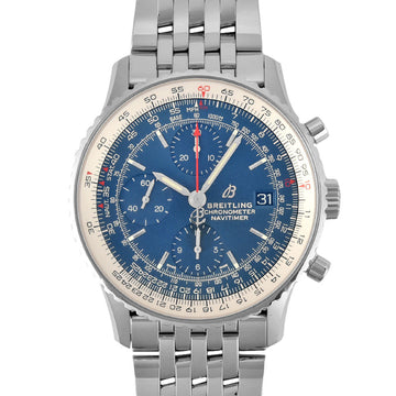 BREITLING Navitimer Chronograph 41 SS Men's Watch Automatic Winding Blue Dial A13324121C1A1