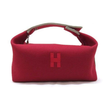 Hermes Blood A Black PM Vanity Pouch Handbag