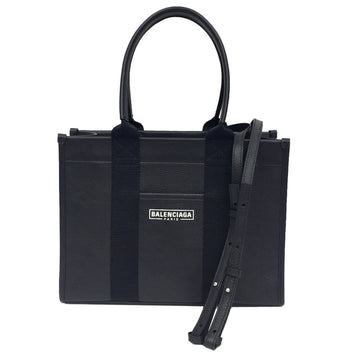 Balenciaga Hardware Small 2WAY Tote Bag Shoulder 671402 Black Back