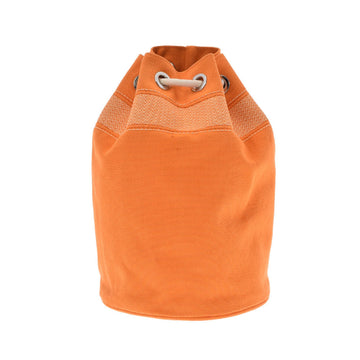 Hermes Sac Marine Receive Orange Unisex Canvas Shoulder Bag