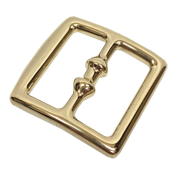 HERMES scarf ring buckle Etriviere PM clasp gold color ladies