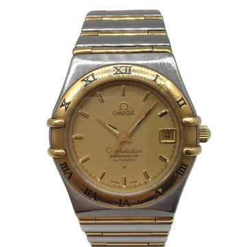 Omega Constellation automatic self-winding watch SS K18YG combination gold men's 1202.10
