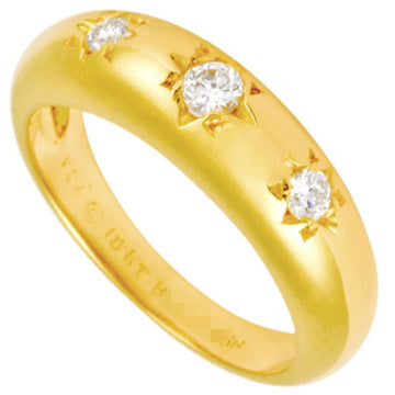 Van Cleef & Arpels Cassiopeia 3P Diamond Ring K18YG #7