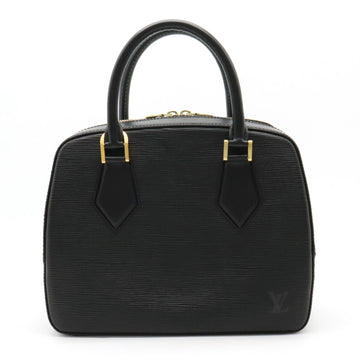 LOUIS VUITTON Epi Sablon Handbag Leather Noir Black M52042