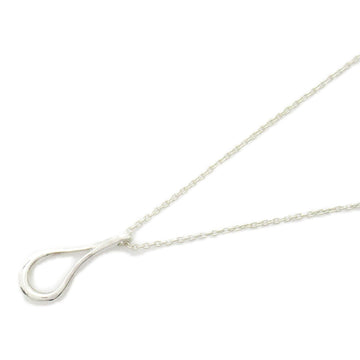 TIFFANY&CO Open teardrop Necklace Silver Silver925 Silver