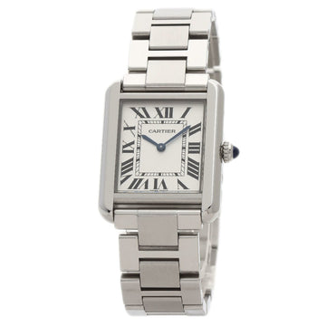 CARTIER W5200013 Tank Solo SM Watch Stainless Steel/SS Ladies