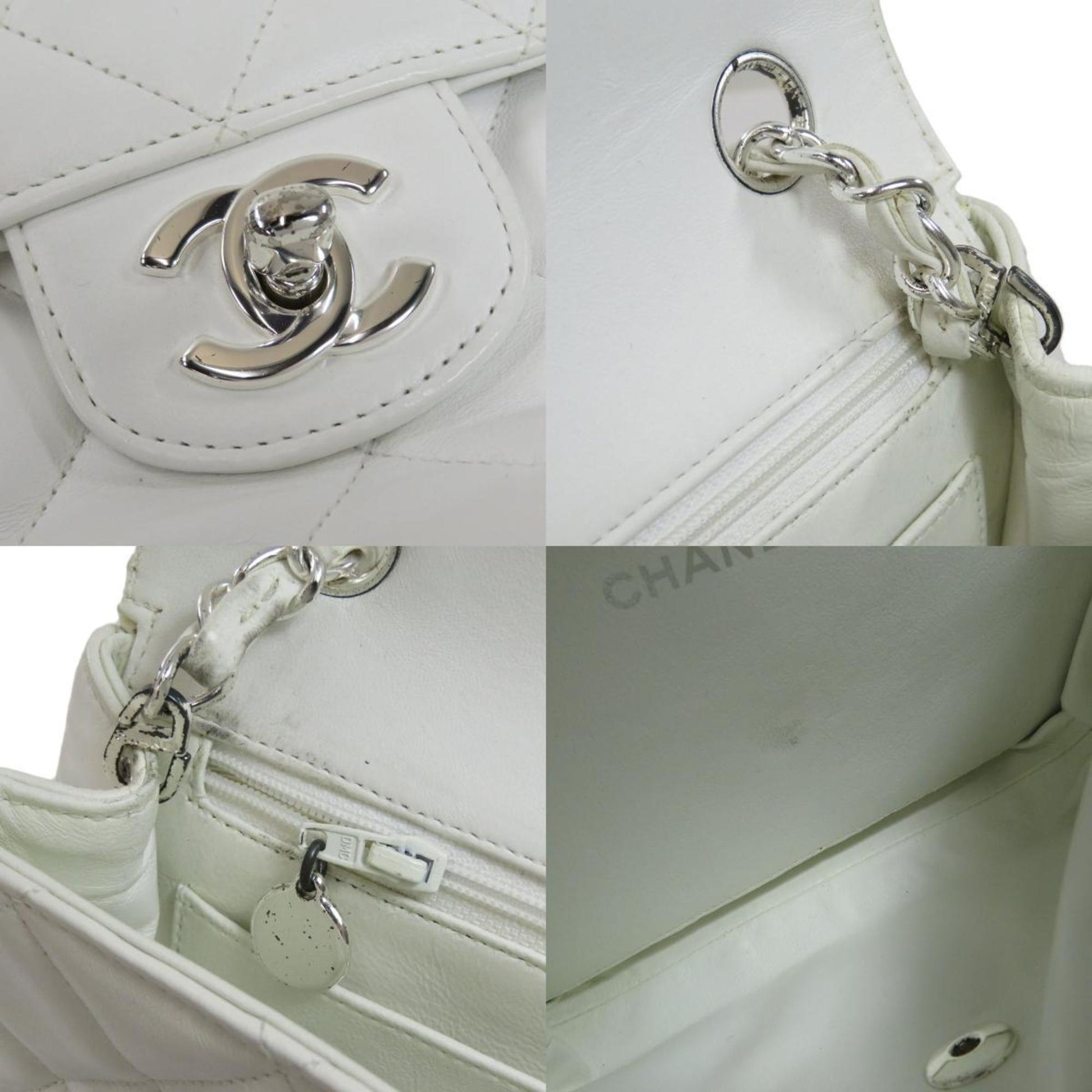 Chanel Chain Shoulder Matelasse Bag Lambskin Ladies