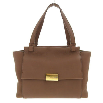 SALVATORE FERRAGAMO Bag Ladies Handbag Tote Leather Brown EE-21 G065