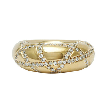 CHAUMET Filigree Annaud K18YG Yellow Gold Ring