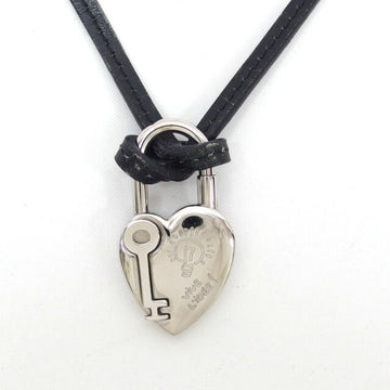 HERMES 2004 Limited Fantasy Heart & Key Necklace