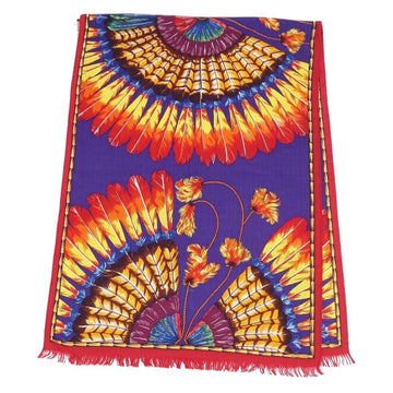 HERMES scarf BRAZIL [Brazil] cashmere silk ladies multicolor