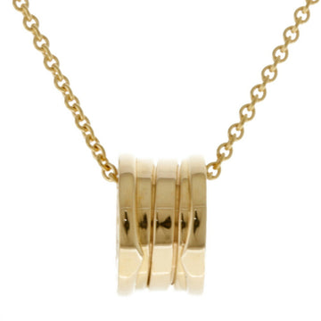 BVLGARI B zero one necklace 18K K18 yellow gold unisex