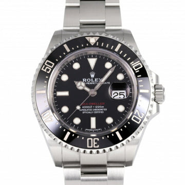 ROLEX sea dweller 126600 black dial watch men