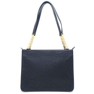 BALLY tote bag leather black 350983