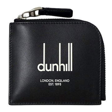 DUNHILL Wallet Men's Brand Coin Case Purse Leather Black DU22R2005DP Compact