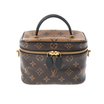 LOUIS VUITTON Monogram Reverse Vanity NV PM Brown M45165 Women's Canvas Handbag