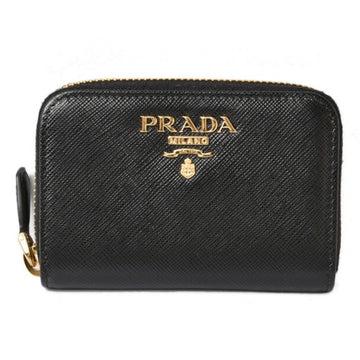 PRADA wallet  folding 1ML040 SAFFIANO NERO black