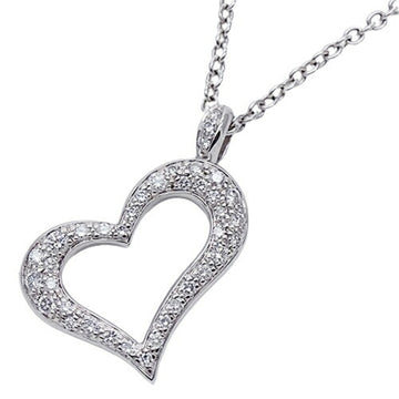 PIAGET Necklace Women's Heart 750WG Diamond Limelight White Gold