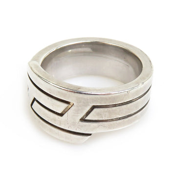 HERMES Ring Italique Silver 925 Unisex Size 10.5