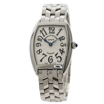 Franck Muller 1752QZ Tonow Carbex Watch Stainless Steel / SS Ladies FRANCK MULLER