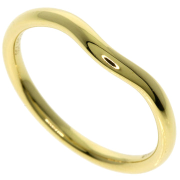 TIFFANY~  Curved Band Ring K18 Yellow Gold Women's &Co.