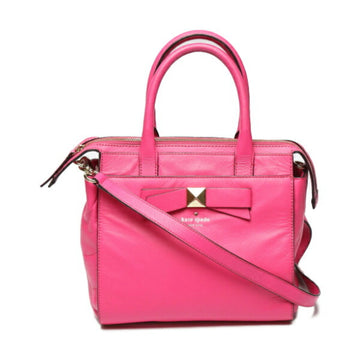KATE SPADE Calf Shoulder 2WAY Pink Handbag