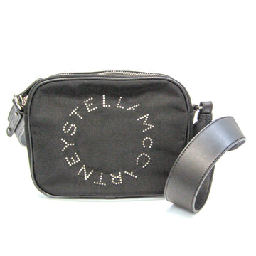 STELLA MCCARTNEY 700144 W8730 Women's Nylon,Leather Shoulder Bag Black