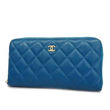 chanel quilted caviar wallet products for sale