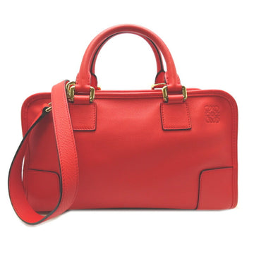 Loewe Amazona 28 Women's Handbag 352.30.N03 Calf Scarlet Red