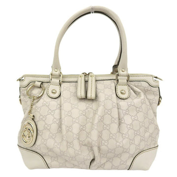 Gucci Bag Women's Handbag Shoulder Shima Leather Ivory 247902