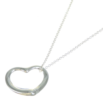 TIFFANY Open Heart Medium Necklace Silver Women's &Co.