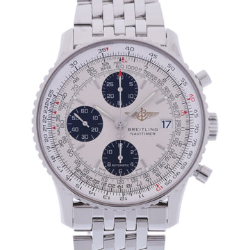 BREITLING Old Navitimer A13324 Men's SS Watch Automatic Silver Dial